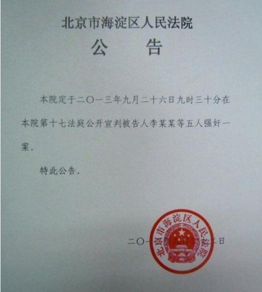 法院公告效果图3