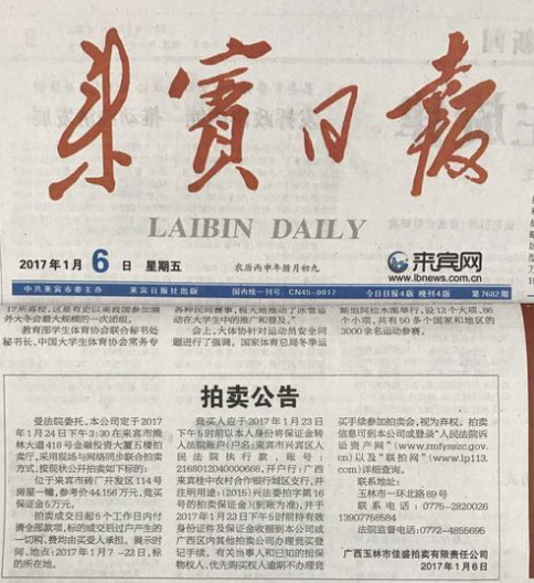 人民法院公告