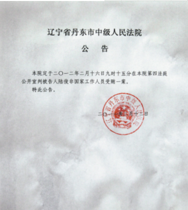人民法院登报公告