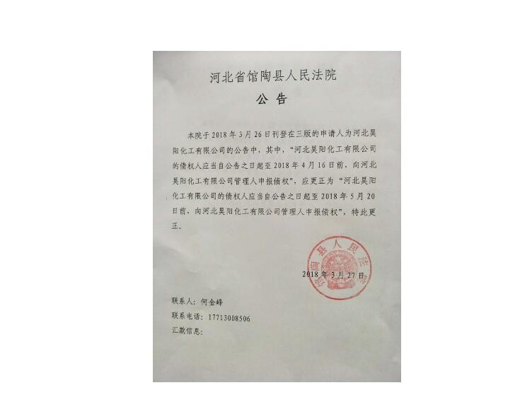 人民法院公告刊登