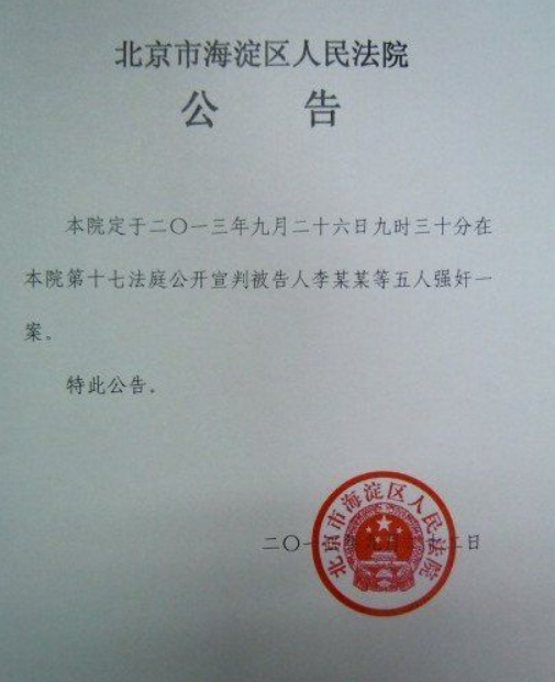 法院公告效果图2