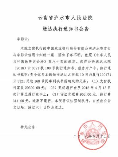 人民法院报公告送达图三