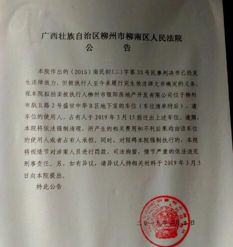 人民法院关于法院公告图二