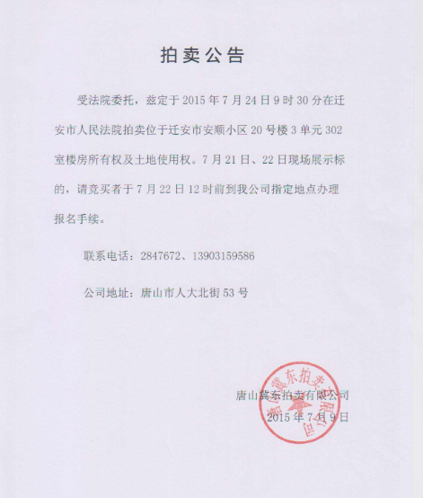 法院公告效果图2