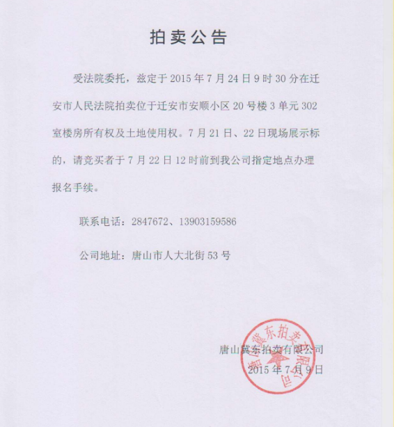 法院公告效果图3