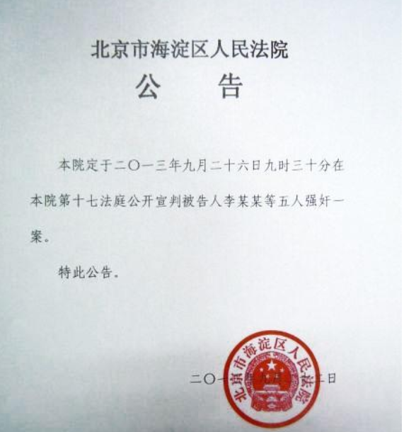 法院公告效果图2